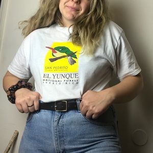 Large Puerto Rican National Forest Tee